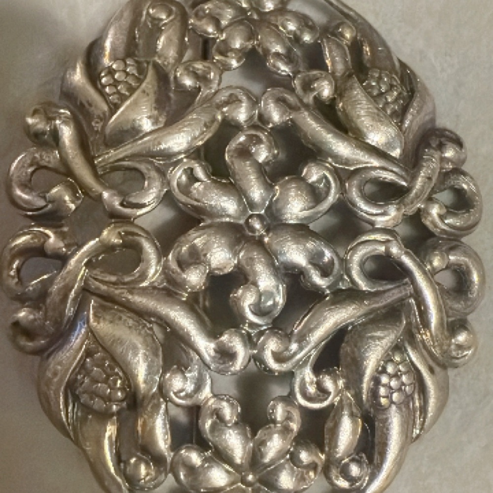 Vintage Silver Brooch